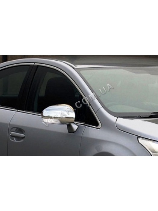 Накладки на зеркала Toyota Avensis (2009...)