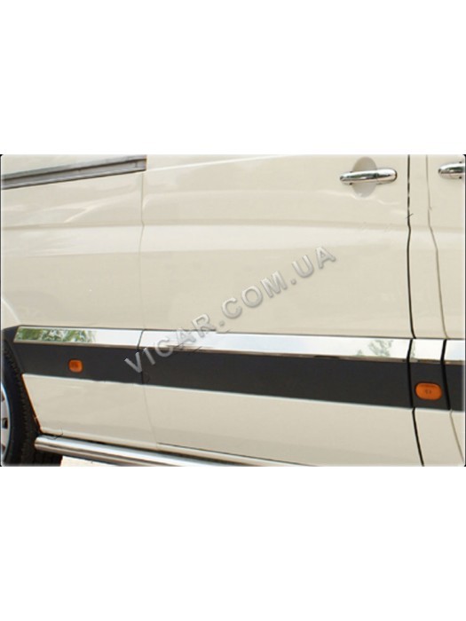 Хром молдинг дверей Mercedes Sprinter (2006...)