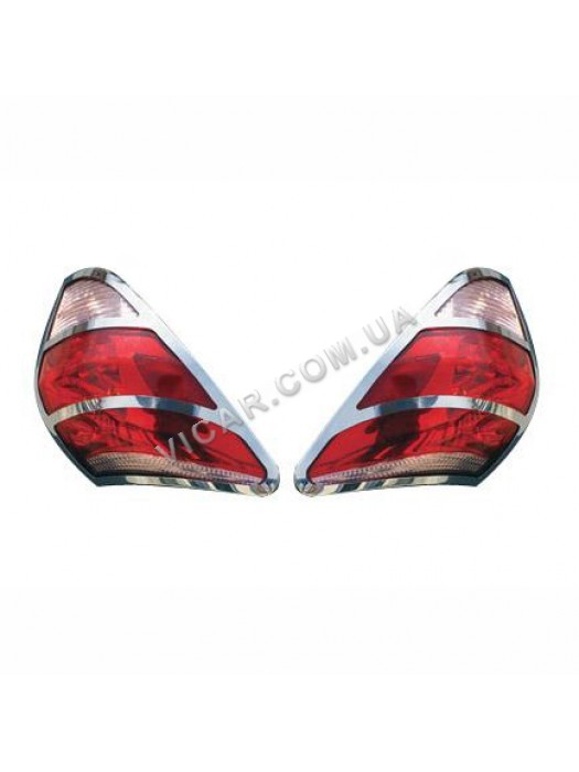 Окантовка задних фонарей Toyota RAV-4 (06-12)