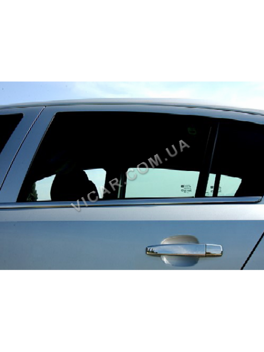Нижние молдинги стекол Opel Astra G