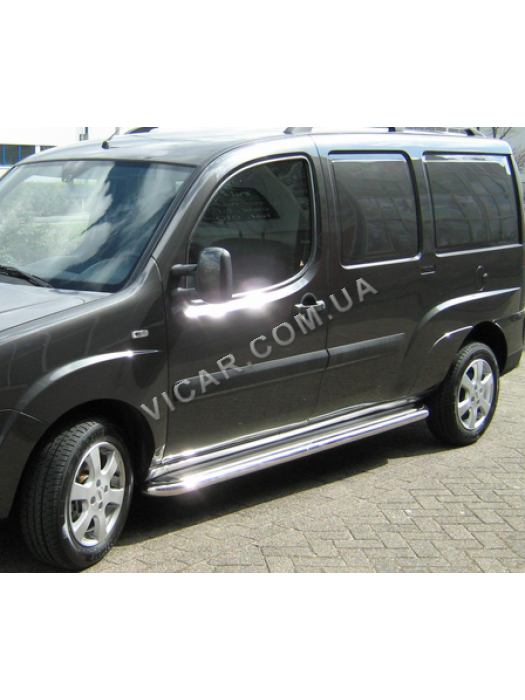 Пороги боковые площадка Fiat Doblo (2010-)
