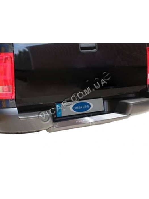Накладка на задний бампер Volkswagen Amarok (2011...)