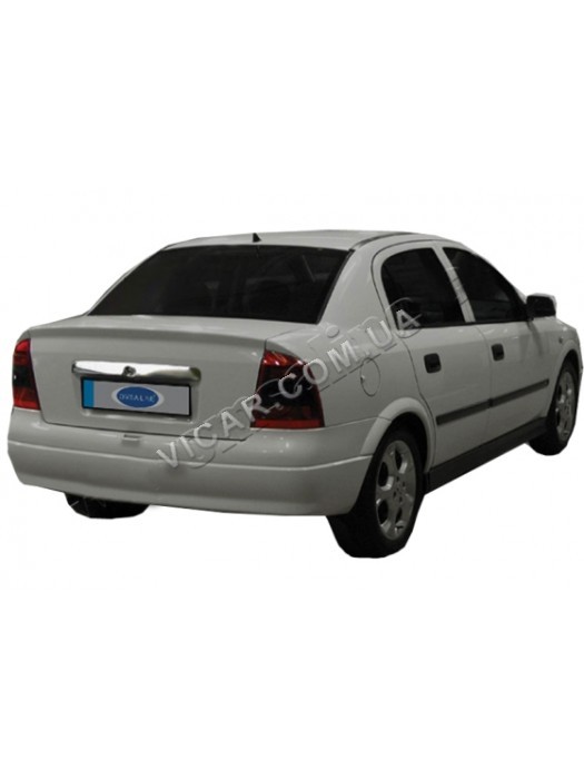 Планка над номером на крышку багажника Opel Astra G (98-09)