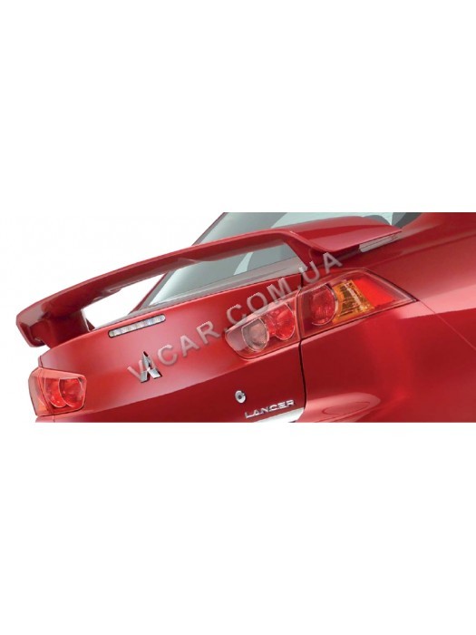 Спойлер на багажник Mitsubishi Lancer X (2007...)