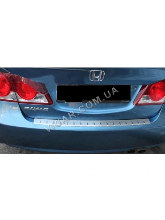 Накладка заднего бампера Honda Civic (2006+)