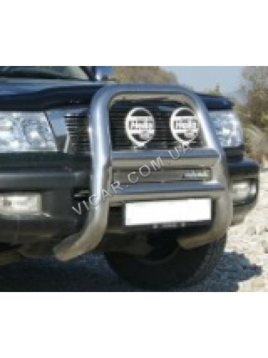 Кенгурятник - защита переднего бампера Toyota LC 100 
